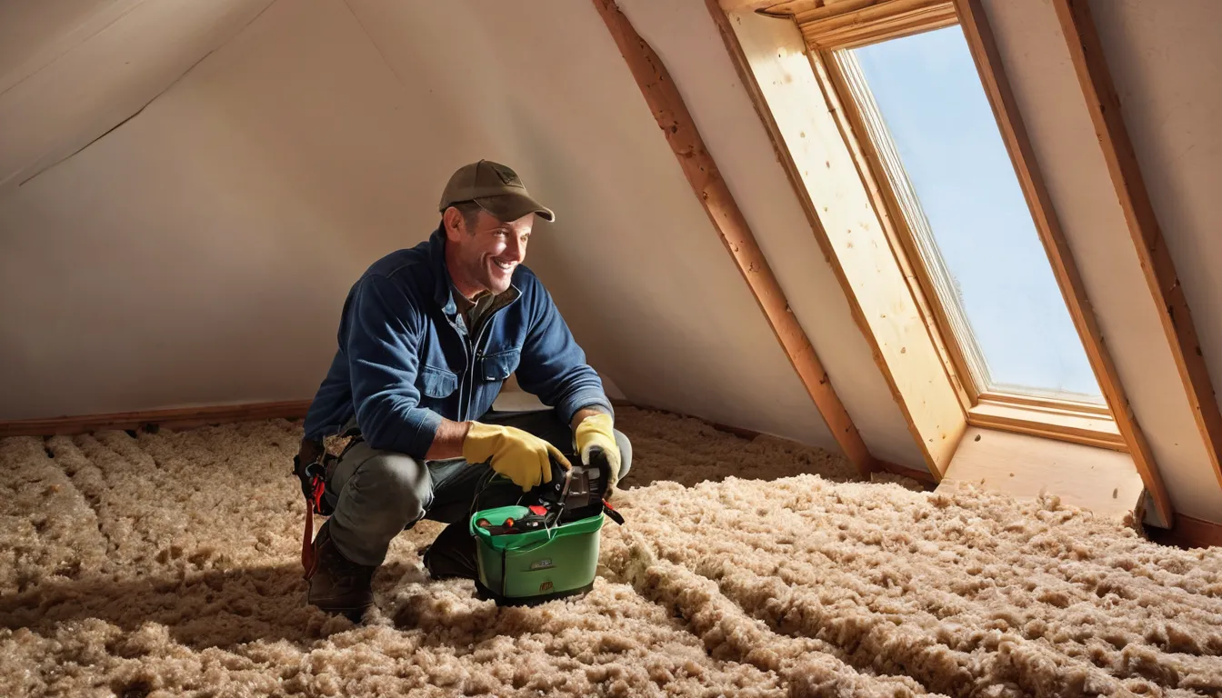 A friendly local provider checking the attic of a home near Boston for signs of rodents and wildlife